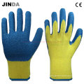 Ls015 Latex beschichtete Handschuhe